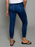 The Jogger - Blue Shibori / Blue Pinstripe